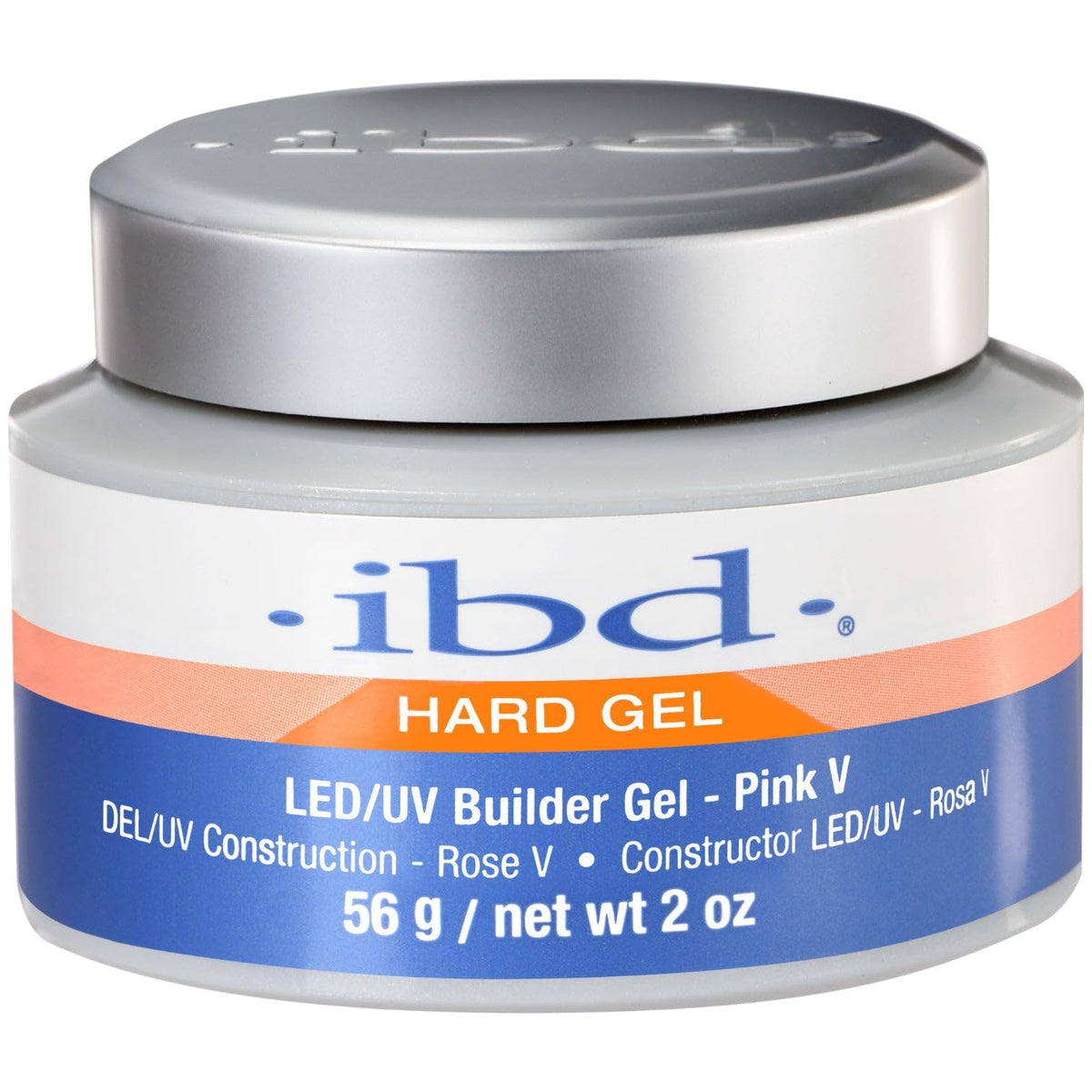 IBD Gel Durci LED/UV Pink V 2 oz vue de face