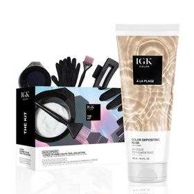 IGK A La Plage masque colorant pour cheveux blonds sableux 170g vue avant