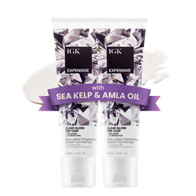 IGK Expensive Clear Gloss Top Coat pack de 2, vue de face
