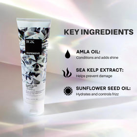 IGK Gloss Transparent texture claire sur cheveux