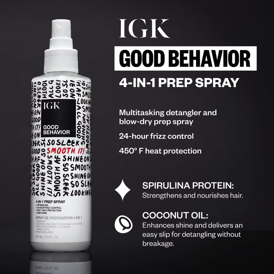 IGK Good Behavior Spray sur fond neutre