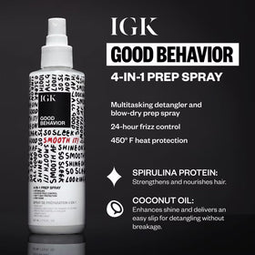 IGK Good Behavior Spray sur fond neutre