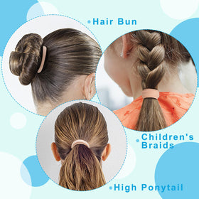IKOCO élastiques à cheveux blond avec différents styles de coiffure