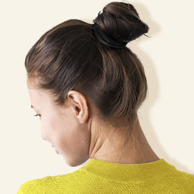 IKOCO Élastiques à Cheveux Noirs 150PCS, différentes tailles