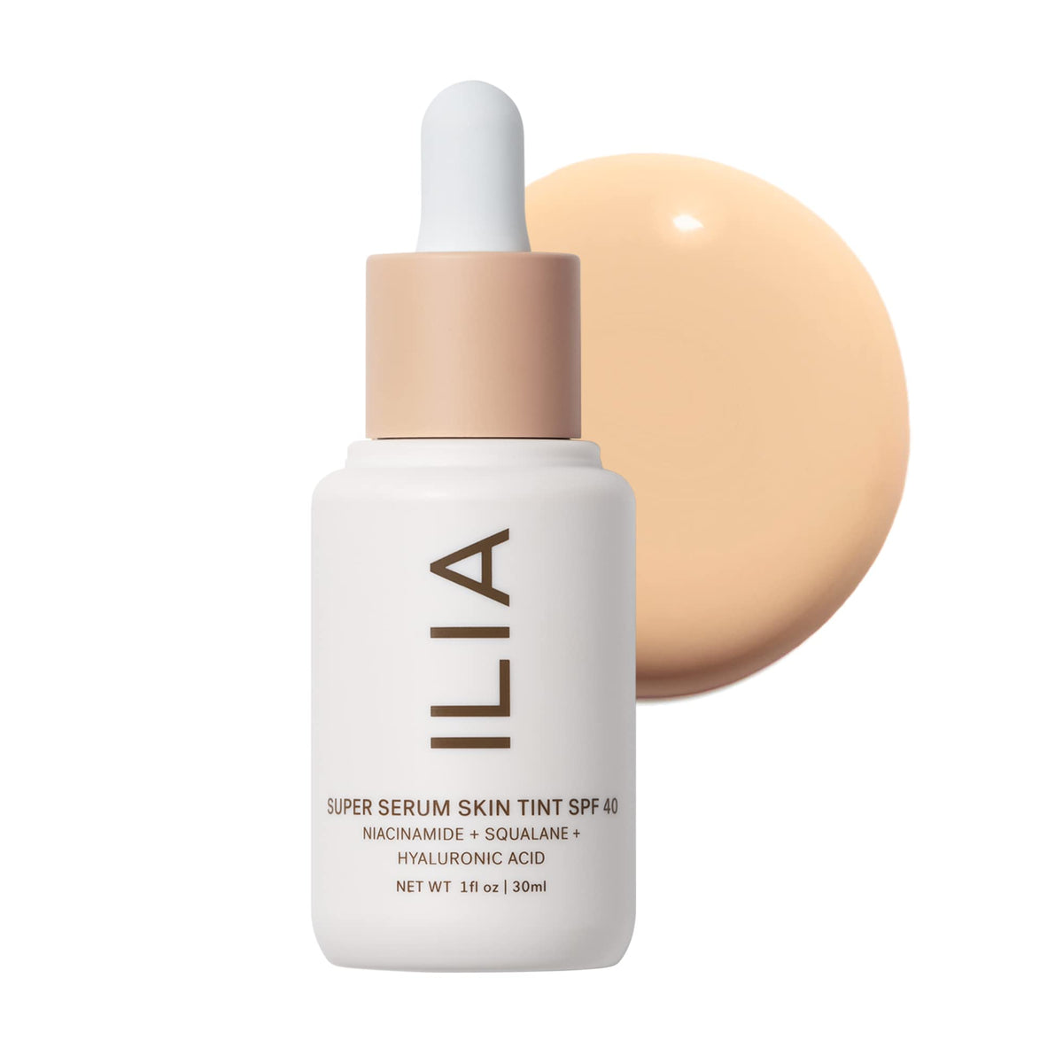ILIA Super Serum Skin Tint SPF 40 Balos ST3 30 ml vue de face