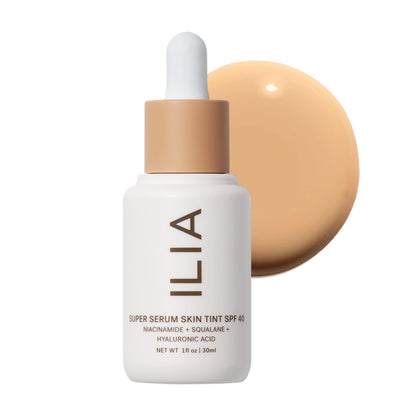ILIA Super Serum Skin Tint SPF 40 Diaz ST7 flacon avant