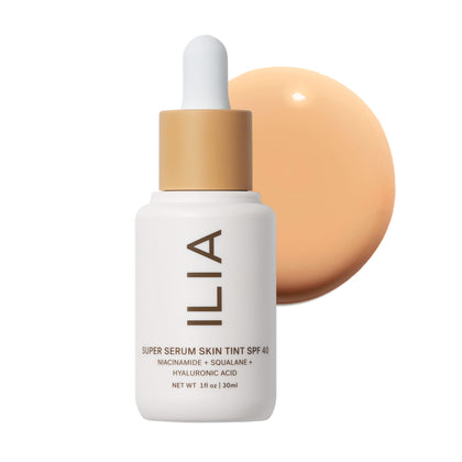 ILIA Super Serum Skin Tint SPF 40 Ora ST6 30 ml vue avant