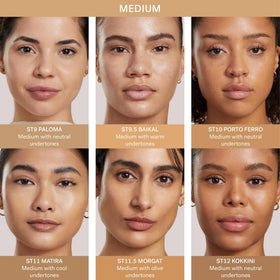 ILIA Super Serum Skin Tint SPF 40 Paloma ST9 30 ml dans un cadre de maquillage
