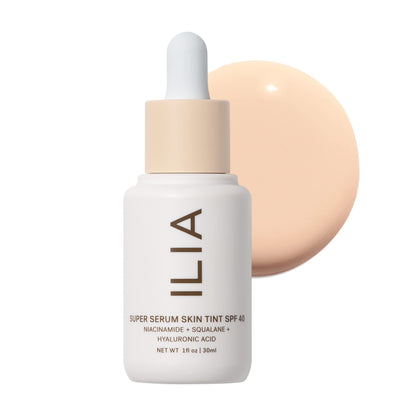 ILIA Super Serum Skin Tint SPF 40 Rendezvous ST1 30 ml front view