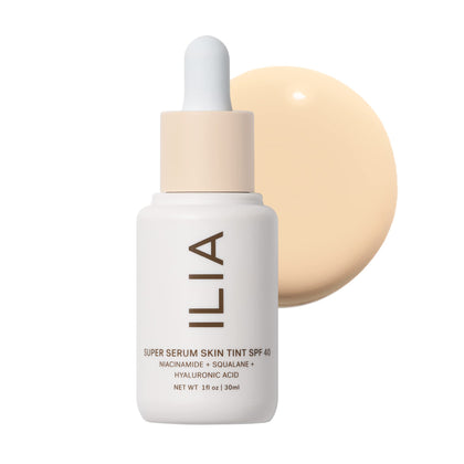 ILIA Super Serum Skin Tint SPF 40 - Skye ST.5, bouteille avant