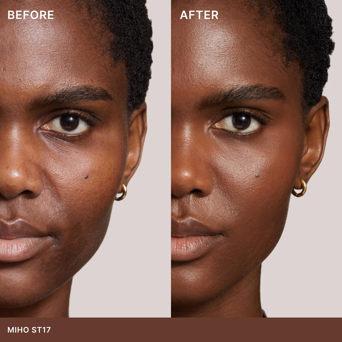 ILIA Super Serum Skin Tint SPF 40 texture sur la peau