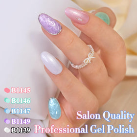 Illustration de la durée de séchage du vernis gel sous lampe