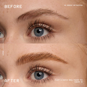 Illustration des nuances disponibles du crayon à sourcils NYX