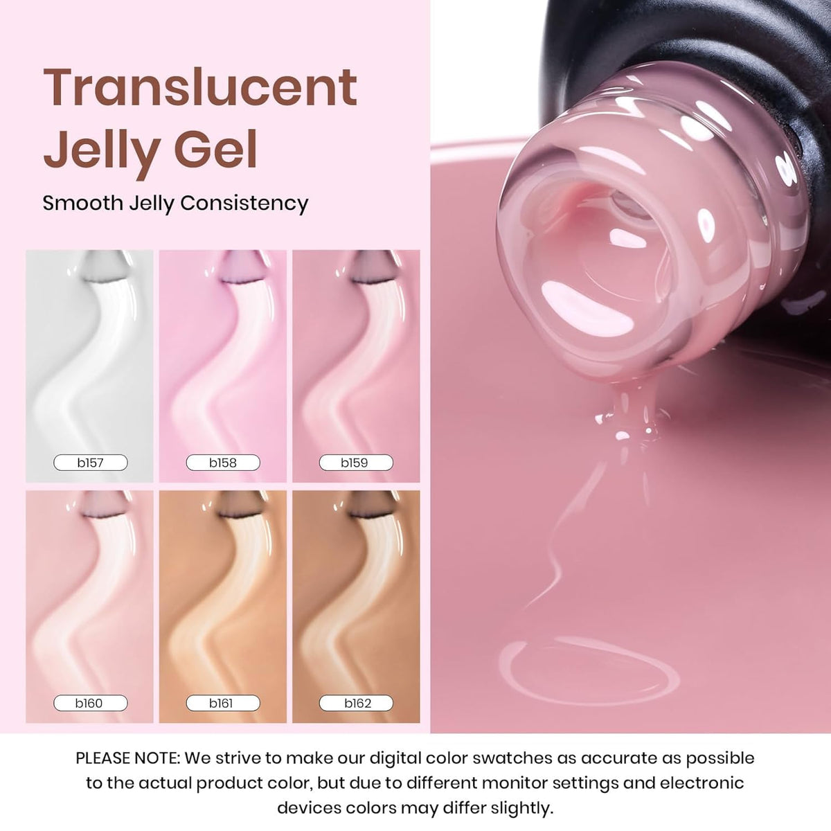 Image du packaging du set de vernis à ongles jelly gel