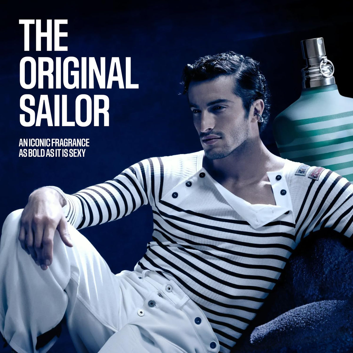 Image lifestyle de Jean Paul Gaultier Le Male en milieu urbain
