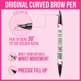 iMethod Crayon à Sourcils Courbé - Teintes différentes pour tous les tons de peau