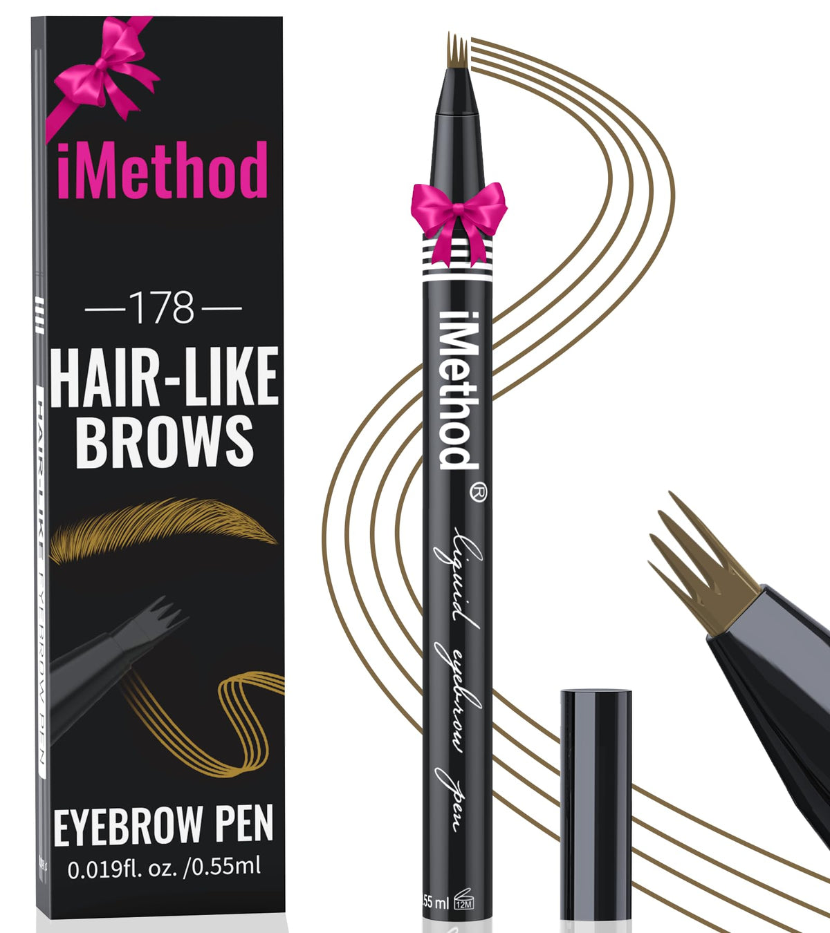 iMethod Crayon à Sourcils Marron vue de face