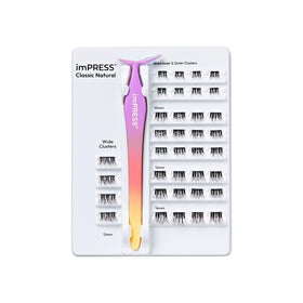imPRESS Faux Cils Autocollants 12-14mm Application sur œil
