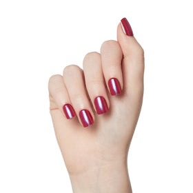 imPRESS Faux Ongles Press-On 'This City' Rouge à côté de la lime
