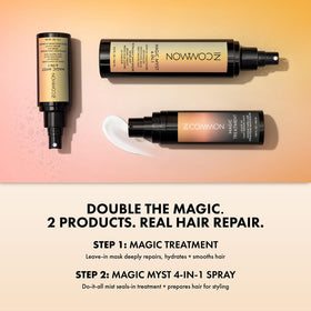 IN COMMON Mini Magic Myst Spray 4-en-1 sur un fond neutre