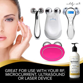 IndulgeMe Gel Conducteur 249g sur table de maquillage