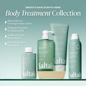 Ingrédients clés de la lotion Saltair au rétinol