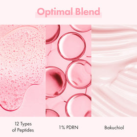 Ingrédients clés du sérum TOSOWOONG Peptide Rose
