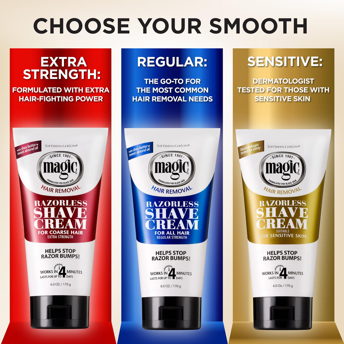 Ingrédients de la crème à raser SoftSheen