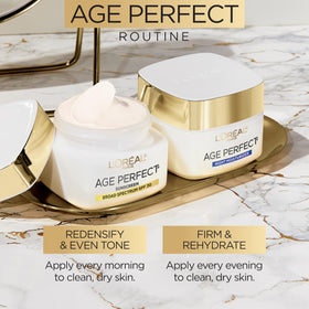 Ingrédients de la Crème de Nuit Age Perfect L'Oreal Paris