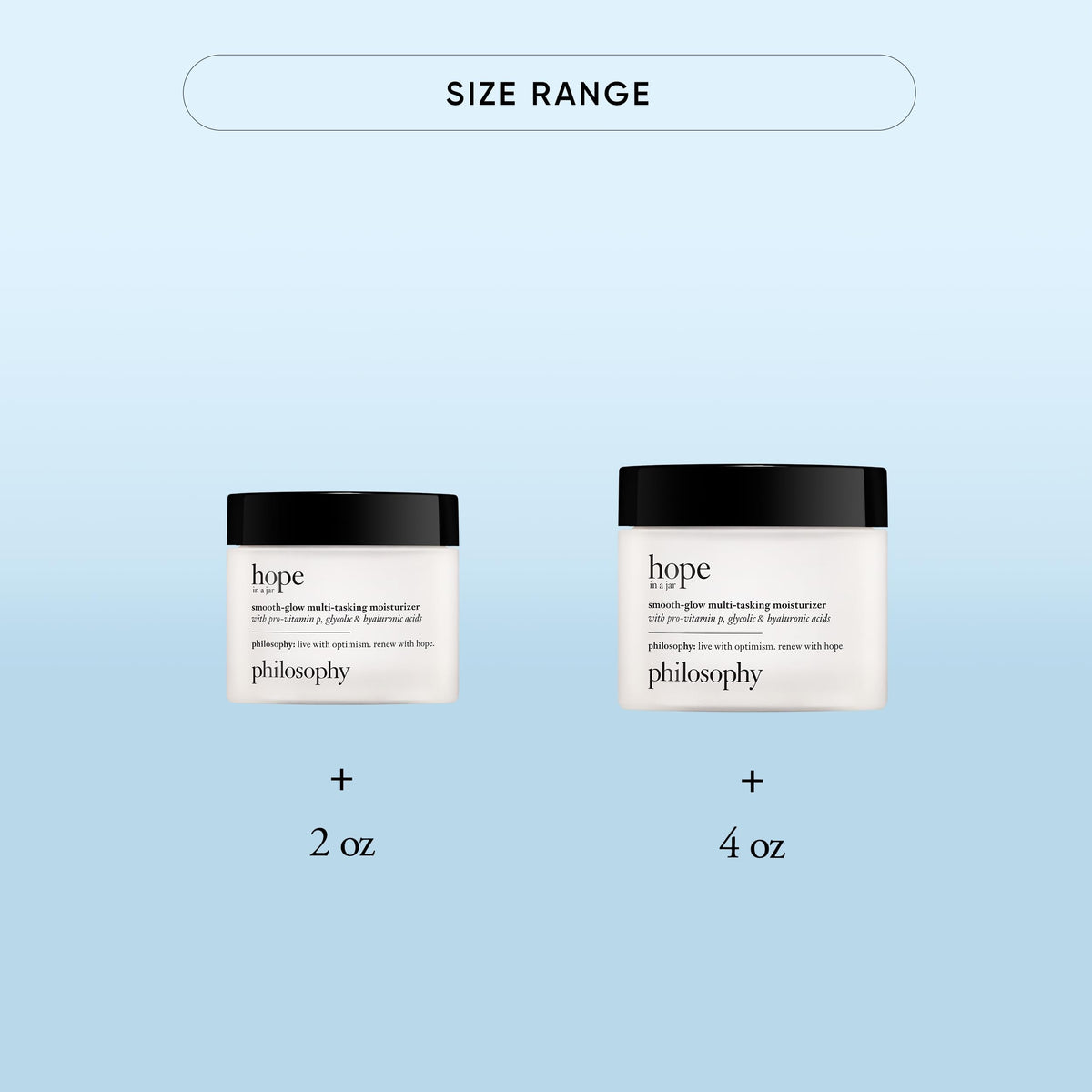 Ingrédients de la Crème Hydratante Smooth-Glow philosophy