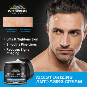 Ingrédients de la crème WildPRIME, acide hyaluronique et vitamines