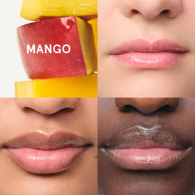 Ingrédients du baume Glossier Balm Dotcom teinté mangue