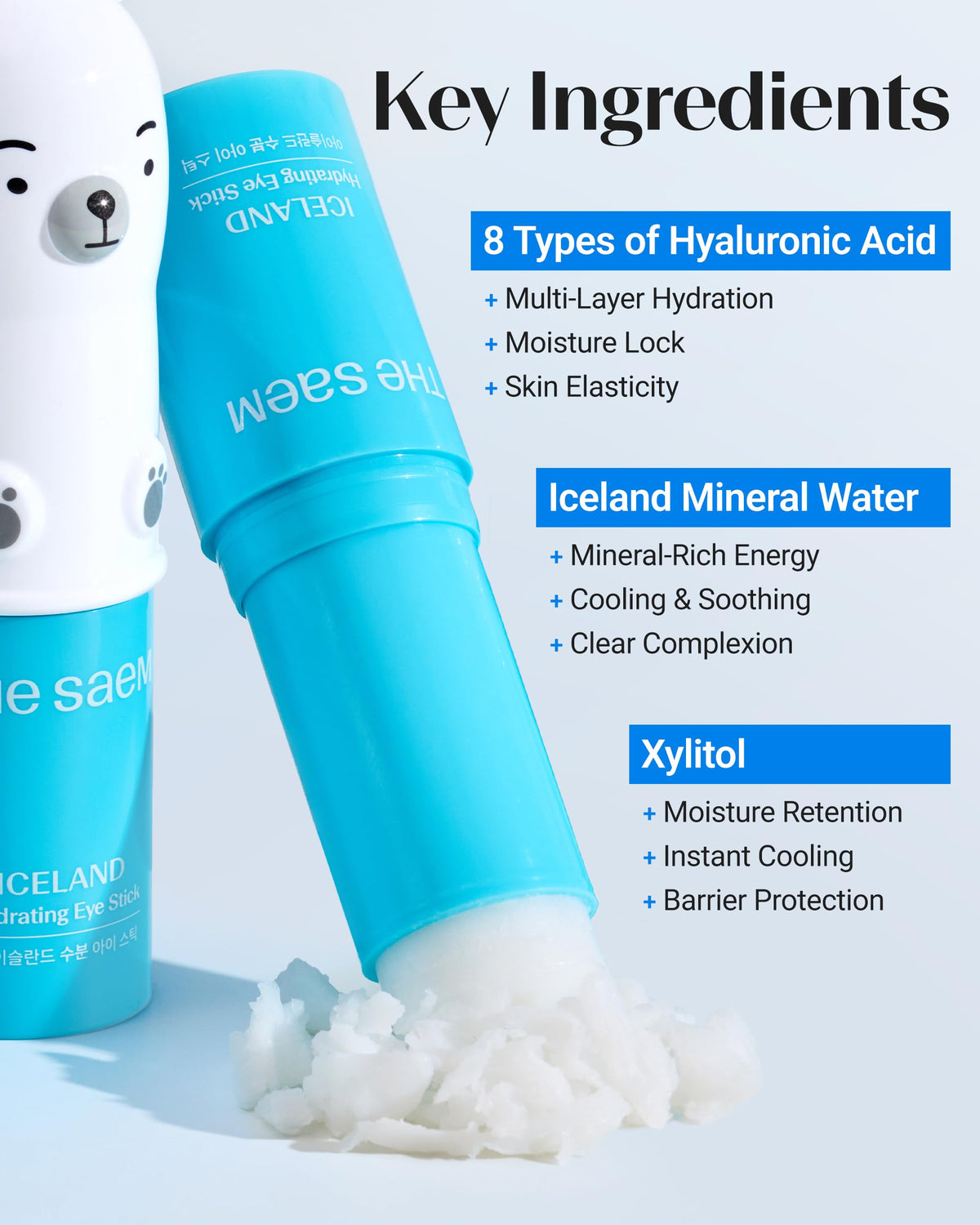 Ingrédients du baume hydratant THESAEM