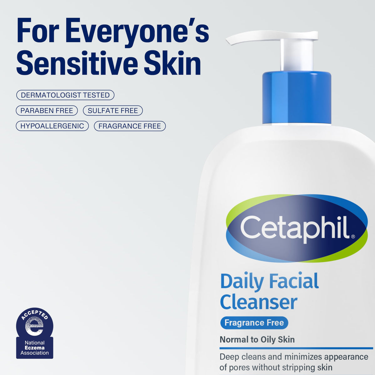 Ingrédients du Cetaphil Nettoyant Visage Quotidien 540g