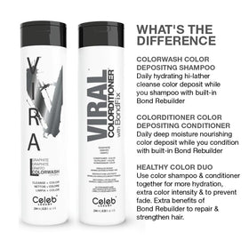 Ingrédients du Colorditioner Graphite de Celeb Luxury