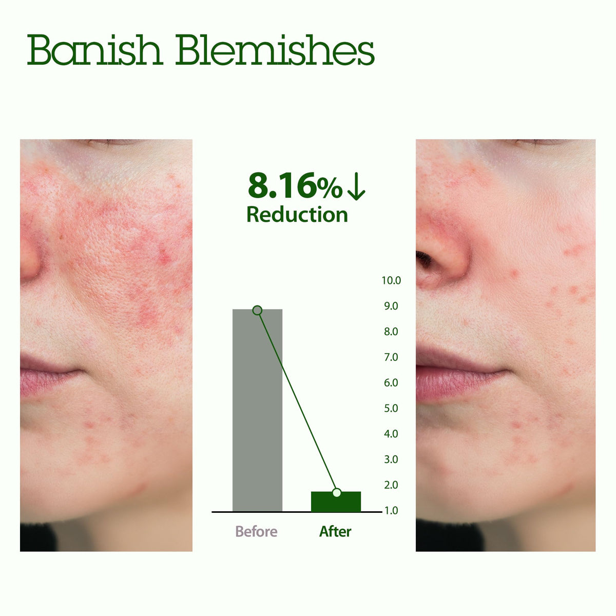Ingrédients du masque BLITHE Patting Splash Mask Thé Vert