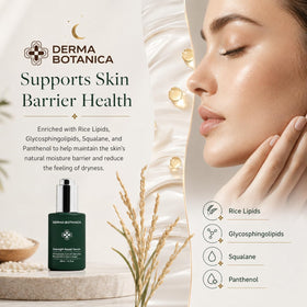 Ingrédients du sérum de nuit derma botanica