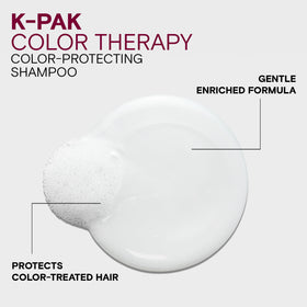 Ingrédients du shampooing Joico Color Therapy sur fond blanc