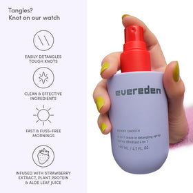 Ingrédients du spray démêlant Evereden 4-en-1 pour enfants