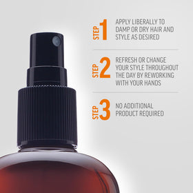 Ingrédients du Spray Gel AMERICAN CREW, Sauge et Ginseng