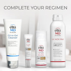 Ingrédients du spray solaire EltaMD UV AOX Mist
