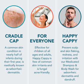 Ingrédients naturels dans Happy Cappy shampooing