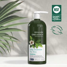 Ingrédients naturels dans le shampooing Avalon Organics