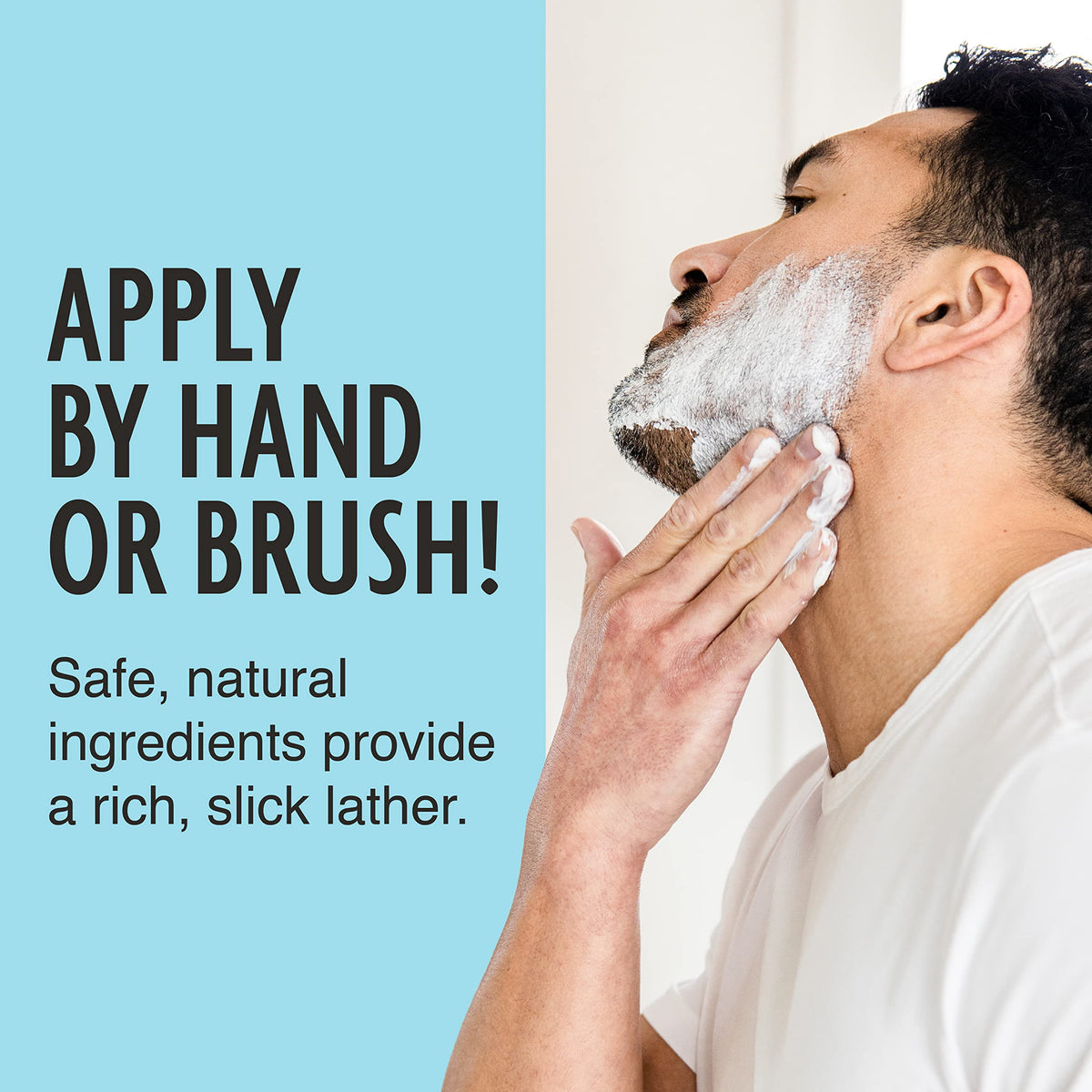 Ingrédients naturels de la crème à raser Pacific Shaving