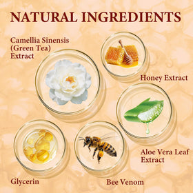 Ingrédients naturels de la crème à venin d'abeille Kallteren