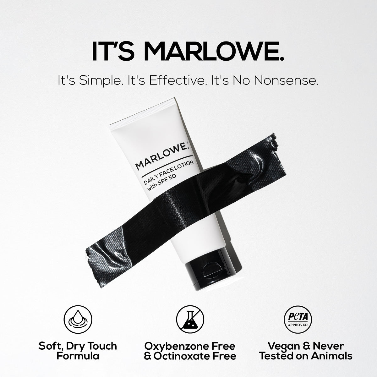 Ingrédients naturels de la crème hydratante visage MARLOWE.