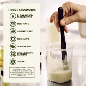 Ingrédients naturels de la crème solaire Thrive Natural Care