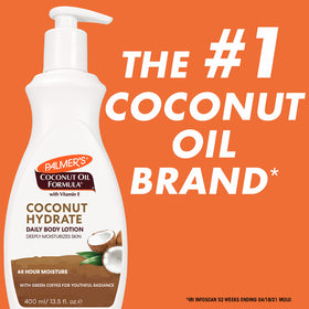 Ingrédients naturels de la lotion Palmer's, huile de coco