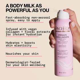 Ingrédients naturels de la lotion spray Pacifica