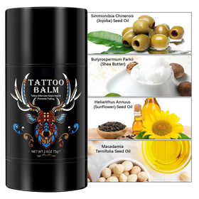 Ingrédients naturels du baume après-tatouage Yecuce